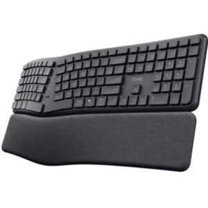 Teclado Inalámbrico Trust Keyra Multidispositivo 8713439257045 25704 TRU-TEC KEYRA ERGO MULTI BK