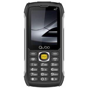 Teléfono Móvil Rugerizado Qubo ST-002 para Personas Mayores/ Negro 6944762701840 ST-002 4G QUB-TEL ST-002 BK