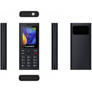 Teléfono Móvil Sunstech CEL5/ Negro 8429015019852 CEL5BK SUN-TEL CEL5 BK