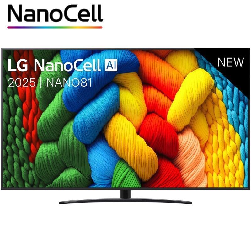Televisor LG NanoCell 65NANO81A6A 65"/ Ultra HD 4K/ Smart TV/ WiFi 8806096360286 65NANO81A6A.AEU LGE-TV 65NANO81A6A