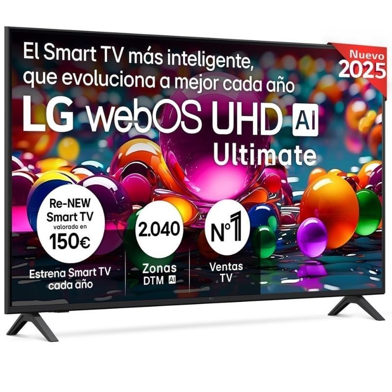 Televisor LG UHD 55UA74006LB 55"/ Ultra HD 4K/ Smart TV/ WiFi 8806096531297 55UA74006LB.AEU LGE-TV 55UA74006LB