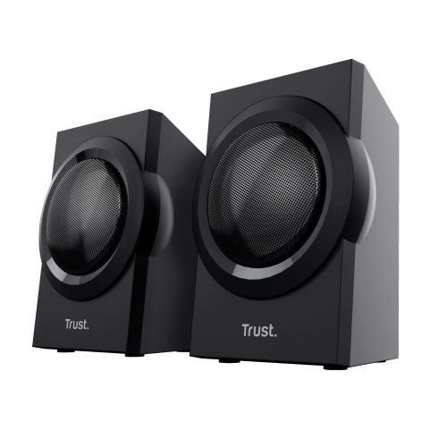 Trust Yuri conjunto de altavoces 60 W Universal Negro 2.1 canales De 1 vía 15 W - Imagen 2