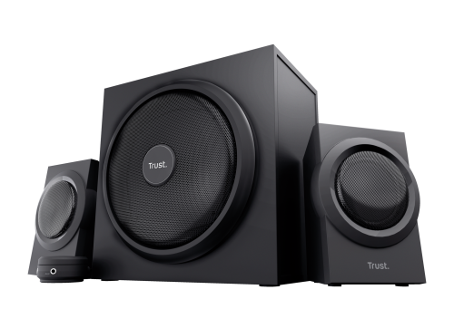 Trust Yuri conjunto de altavoces 60 W Universal Negro 2.1 canales De 1 vía 15 W 8713439236965 | P/N: 23696 | Ref. Artículo: 1375178