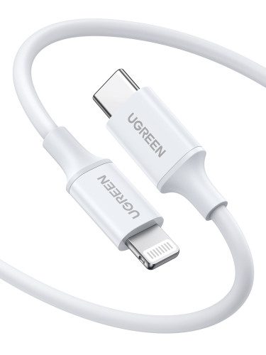 Ugreen 10493 cable de conector Lightning 1 m Blanco - Imagen 2