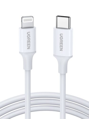 Ugreen 10493 cable de conector Lightning 1 m Blanco - Imagen 3