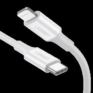 Ugreen 10493 cable de conector Lightning 1 m Blanco 6957303814930 | P/N: 10493 | Ref. Artículo: 1399528