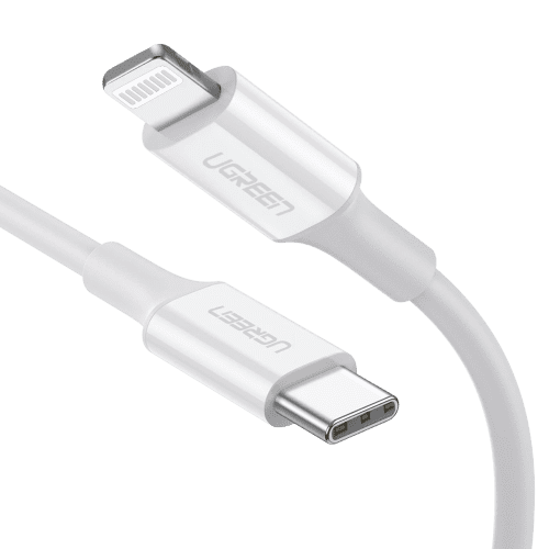 Ugreen 10493 cable de conector Lightning 1 m Blanco 6957303814930 | P/N: 10493 | Ref. Artículo: 1399528
