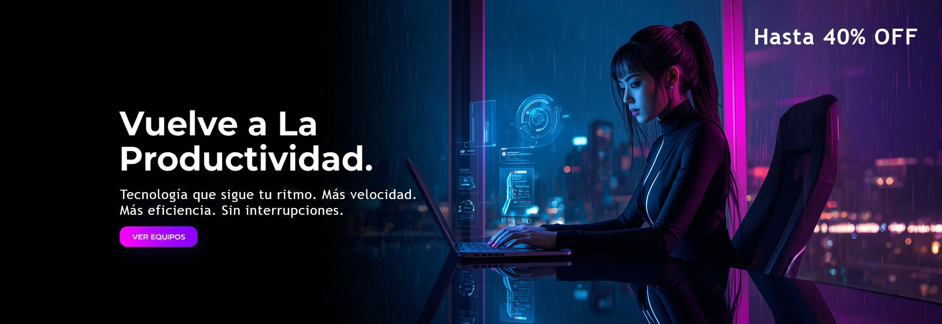 VUELVE A LA PRODUCTIVIDAD