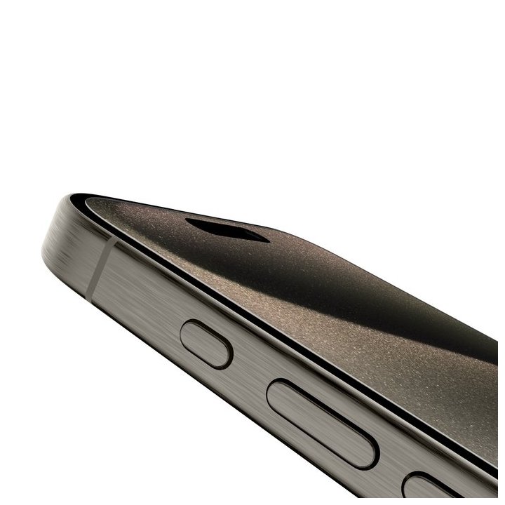 Protector de pantalla belkin ova133zz iphone 15 pro ultraglass2 screenforce - Imagen 3