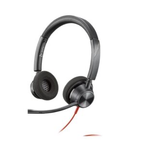 197498429106 | P/N: 8X220AA | Cod. Artículo: MGS0000027146 Auriculares poly estéreo blackwire 3325 con certificación microsoft teams usb - c + adaptador usb - c - a