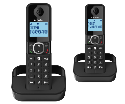 3700601423402 ATL1423402 ALCATEL TELEFONO DEC F860 DUO NEGRO