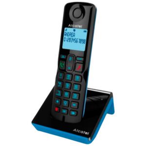 3700601425383 ATL1425383 ALCATEL TELEFONO DEC S280 BLACK+BLUE