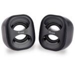 4015867221440 | P/N: 245330 | Cod. Artículo: MGS0000003872 Altavoces 2.0 equip life mini 6w rms color negro jack 3.5 pulgadas alimetancion usb