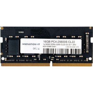 4251538813051 | P/N: 127925 | Cod. Artículo: MGS0000032306 Memoria ram ddr4 16gb innovation it sodimm 3200