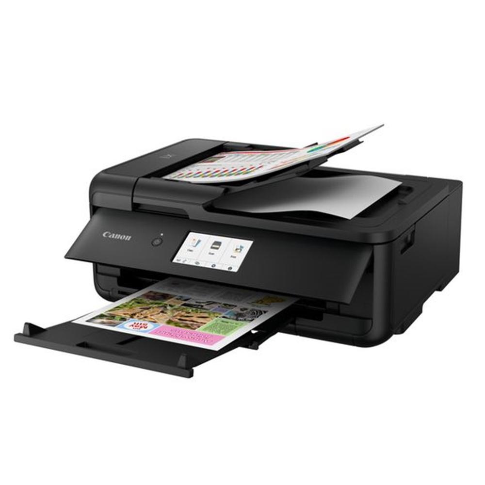Multifuncion canon pixma ts9550a inyeccion color a3 - negra - red - wifi - duplex impresion - adf - tintas independientes - lcd tactil - Imagen 3