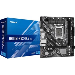 4710483939914 | P/N: 90-MXBJJ0-A0UAYZ | Cod. Artículo: DSP0000019788 Placa base asrock 1700 h610m - hvs - m.2 r2.0