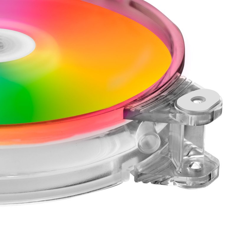 Ventilador caja mars gaming mfg chroma ultra silent 120mm rgb - Imagen 3