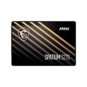 4711377001175 | P/N: S78-440P130-P83 | Cod. Artículo: DSP0000016142 Disco duro interno solido ssd msi spatium s270 960gb 2.5 pulgadas sata3
