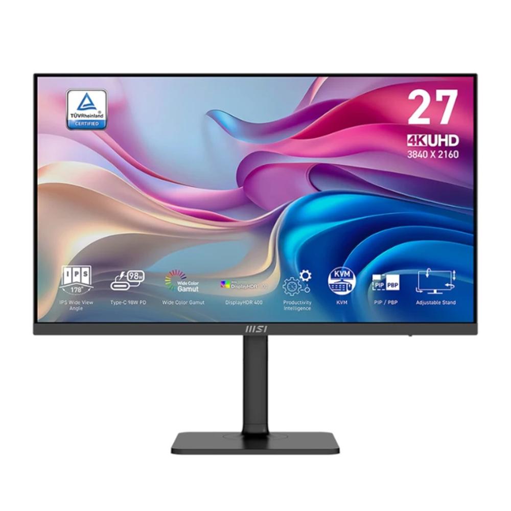 4711377262163 | P/N: 9S6-3PB19H-270 | Cod. Artículo: DSP0000034881 Monitor msi md272uphg 27 pulgadas 4k uhd 60hz