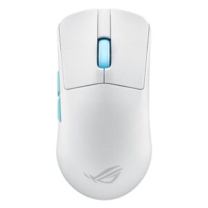 4711387136560 | P/N: 90MP02W0-BMUA10 | Cod. Artículo: MGS0000033643 Raton inalambrico gaming asus rog harpe ace aim lab edition blanco