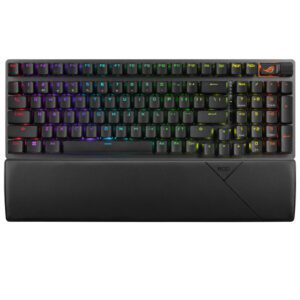 4711387140093 | P/N: 90MP037A-BKSA00 | Cod. Artículo: MGS0000033626 Teclado gaming asus rog strix scope ii 96 inalambrico rgb negro
