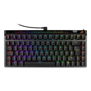 4711636250719 | P/N: 90MP047H-BKSA00 | Cod. Artículo: MGS0000033638 Teclado gaming asus rog falchion ace 75 he rgb negro