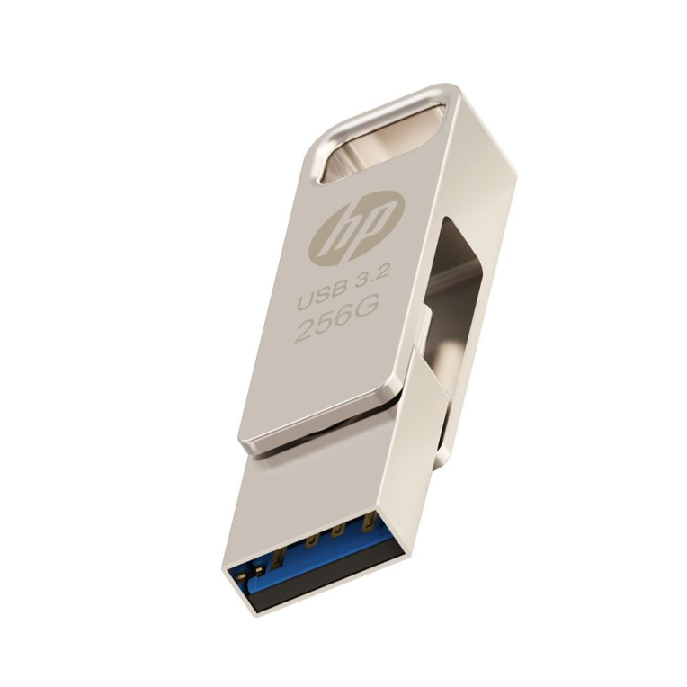 Memoria usb 3.2 - usb tipo c pny hp x206c - a otg 256gb metal - Imagen 3