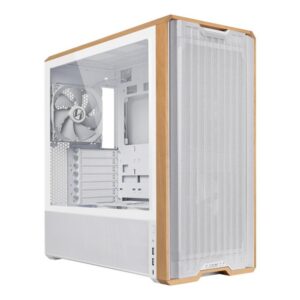 4718466015860 | P/N: G99.LAN217W.00 | Cod. Artículo: DSP0000031842 Caja ordenador gaming lian li lancool 217 atx cristal templado madera blanca