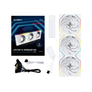 4718466017369 | P/N: G99.12RTL1W3W.00 | Cod. Artículo: DSP0000029911 Ventilador caja gaming lian li unifan tl120 inalambrico argb 3x 120mm blanco