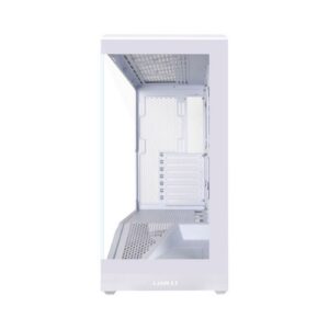 Caja ordenador gaming lian li v100 v100 atx argb cristal templado blanca
