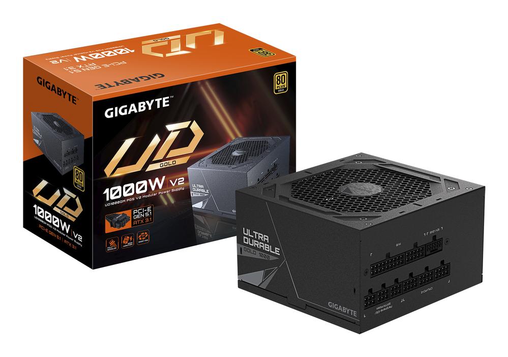 Fuente alimentacion gigabyte gp - ud1000gm pg5 v2 gaming atx 1000w - Imagen 2