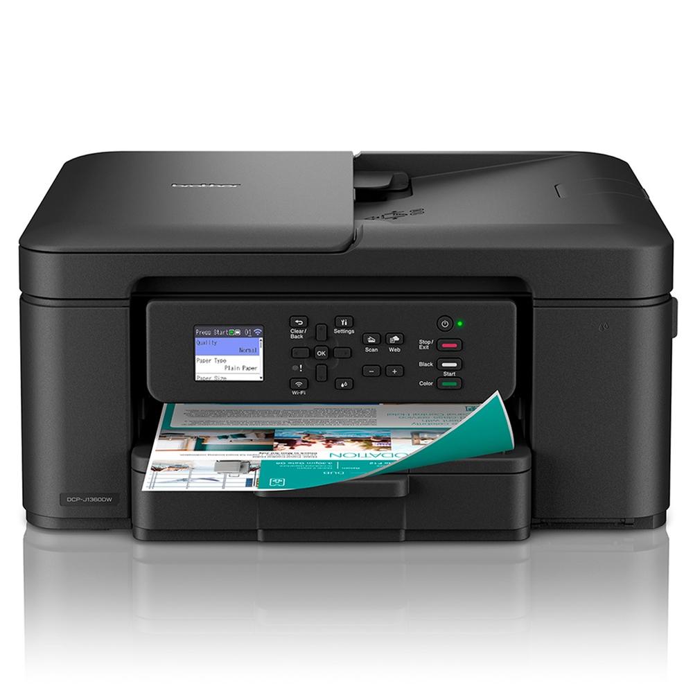 4977766841894 | P/N: DCPJ1360DWRE1 | Cod. Artículo: MGS0000029133 Multifuncion inyeccion brother dcp - j1360dw color duplex