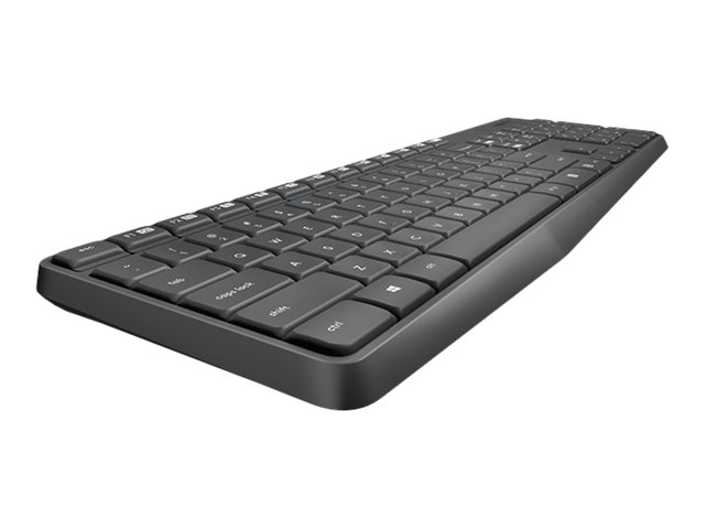 Teclado + mouse logitech mk235 wireless inalambrico frances - Imagen 4