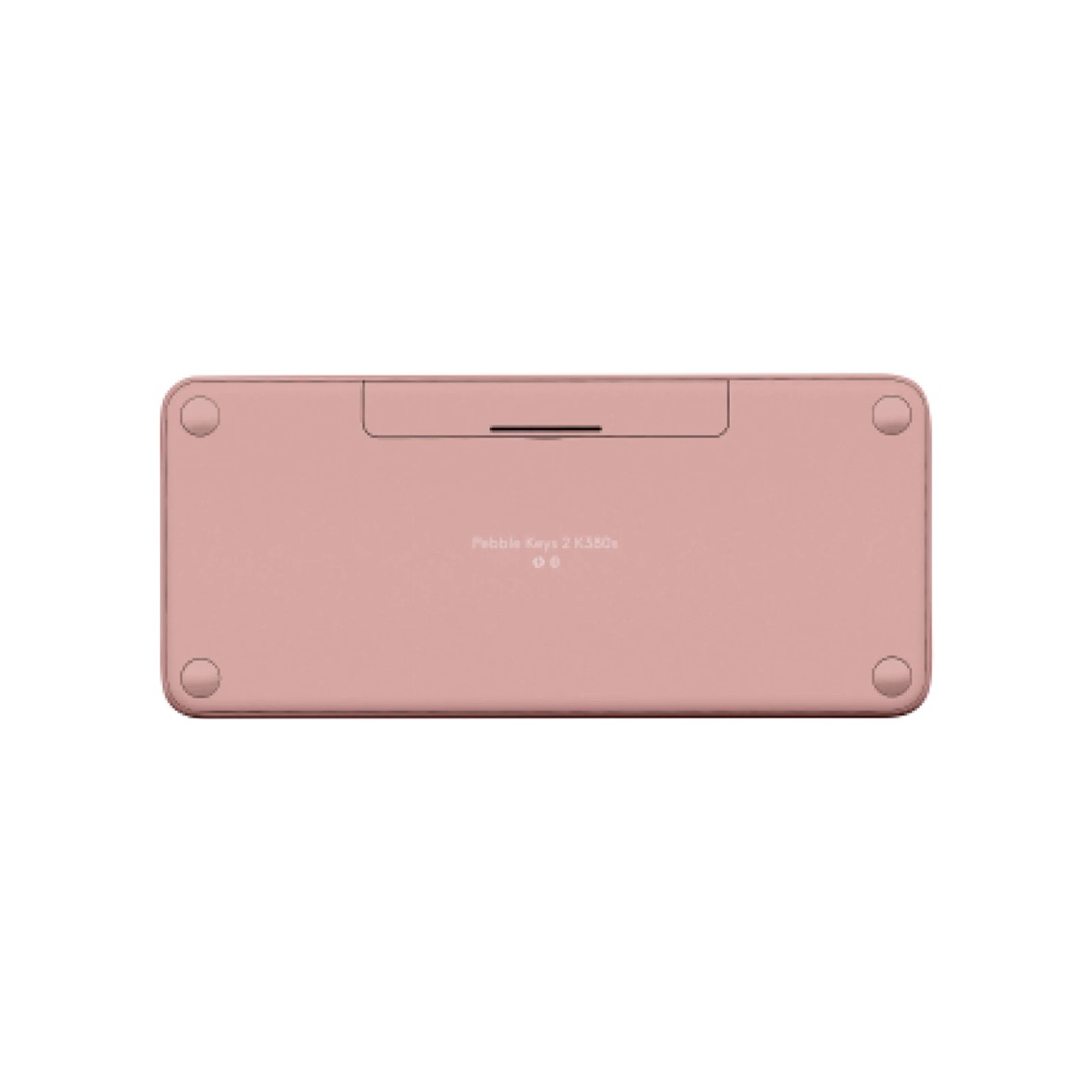 Teclado logitech pebble keys 2 k380s inalambrico rosa - Imagen 5