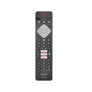5901986048244 MANDO TV SAVIO RC-16 COMPATIBLE PHILIPS SMART TV SAVPILOTRC16-PHILIPS A0055048 savio Accesorios Varios SAVPILOTRC16-PHILIPS