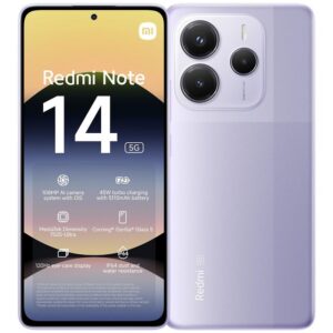 6932554405601 | P/N: MZB0IO1EU | Cod. Artículo: MGS0000025157 Movil xiaomi redmi note 14 5g 8 - 256gb lila