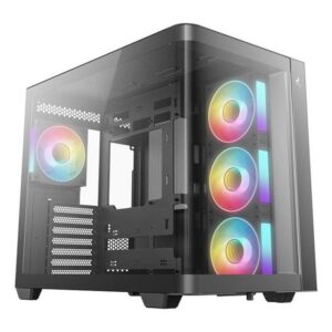 6933412765592 | P/N: R-CG530U-BKAGA4-G | Cod. Artículo: DSP0000039896 Caja ordenador gaming deepcool cg530u 4f atx argb cristal templado negra