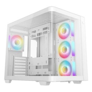 6933412765608 | P/N: R-CG530U-WHAGA4-G | Cod. Artículo: DSP0000039895 Caja ordenador gaming deepcool cg530u 4f atx argb cristal templado blanca