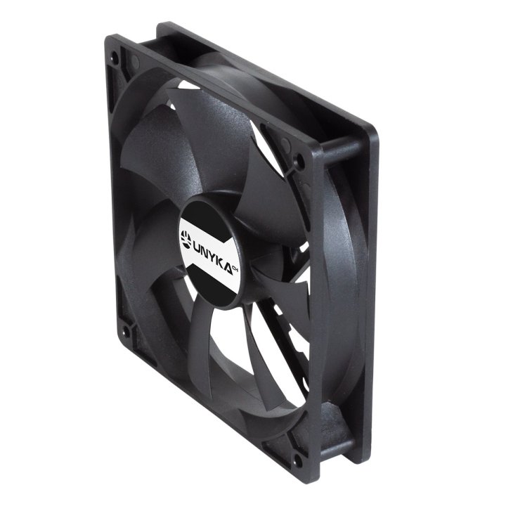 Ventilador caja unykach 120mm negro - Imagen 2
