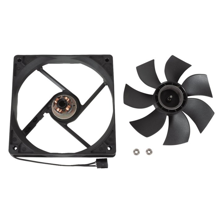 Ventilador caja unykach 120mm negro - Imagen 4