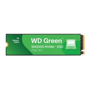 718037904634 | P/N: WDS500G4G0E | Cod. Artículo: DSP0000029198 Disco duro interno ssd wd green sn3000 500gb m.2 pcie4