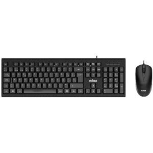 8431775035164 | P/N: NXKME0011 | Cod. Artículo: DSP0000026344 Teclado + raton nilox nxkme0011 usb