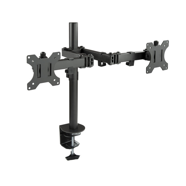 Soporte mesa tooq db1232tn - b 2 pantallas 13 - 32 pulgadas max 8kg por brazo negro - Imagen 4