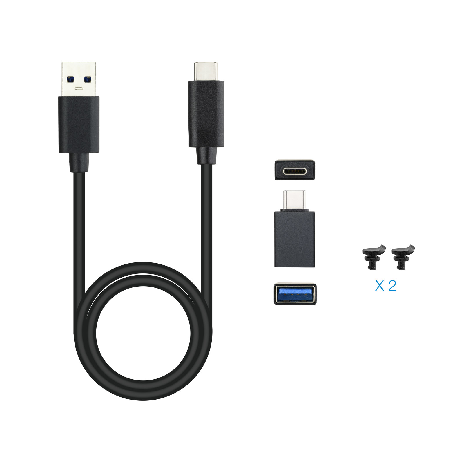 Caja externa tooq tqe - 2280b para ssd m.2 usb tipo c negro - Imagen 6