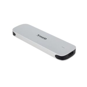 8433281013964 | P/N: TQE-2202S | Cod. Artículo: DSP0000019211 Carcasa disco duro tooq tqe - 2202s para ssd m.2 usb tipo c plata