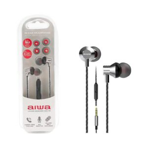 8435256897180 | P/N: ESTM-50SL | Cod. Artículo: MGS0000016496 Auriculares aiwa estm - 50 plata