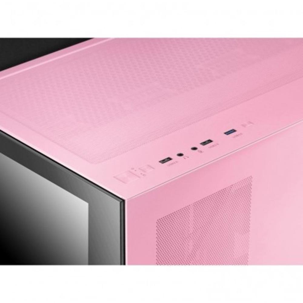 Caja ordenador mars gaming mcv4p premium custom xxl cristal templado rosa - Imagen 3