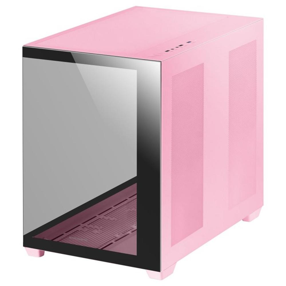 8435693102953 | P/N: MCV4P | Cod. Artículo: DSP0000028797 Caja ordenador mars gaming mcv4p premium custom xxl cristal templado rosa