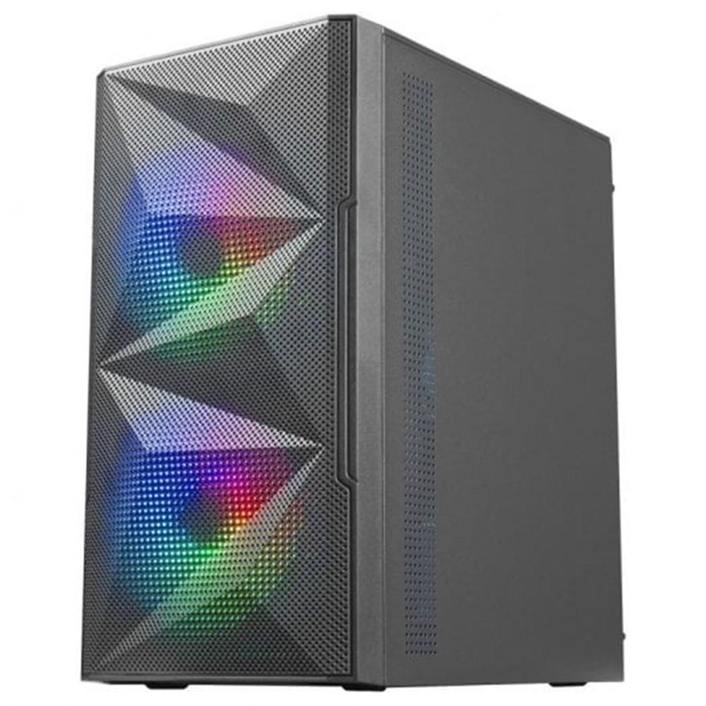 Caja ordenador mars gaming mc - me matx frgb cristal templado negro - Imagen 3