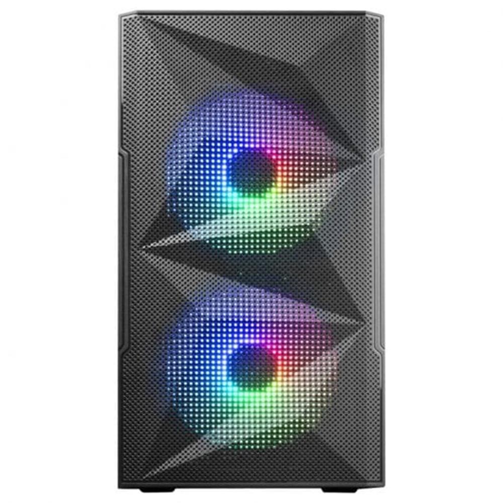 8435693104063 | P/N: MCME | Cod. Artículo: DSP0000028789 Caja ordenador mars gaming mc - me matx frgb cristal templado negro